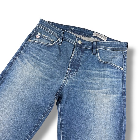 AG Adriano Goldschmied The Tellis Modern Slim Jeans Mens 32x34 Blue Medium Wash - Picture 3 of 10